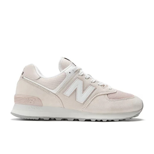 New Balance Unisex 574 Pink/White - Pink/White | Joe's New Balance Outlet