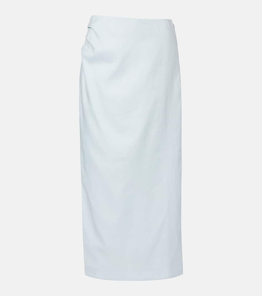 SIR Linen midi skirt | Mytheresa (US/CA)