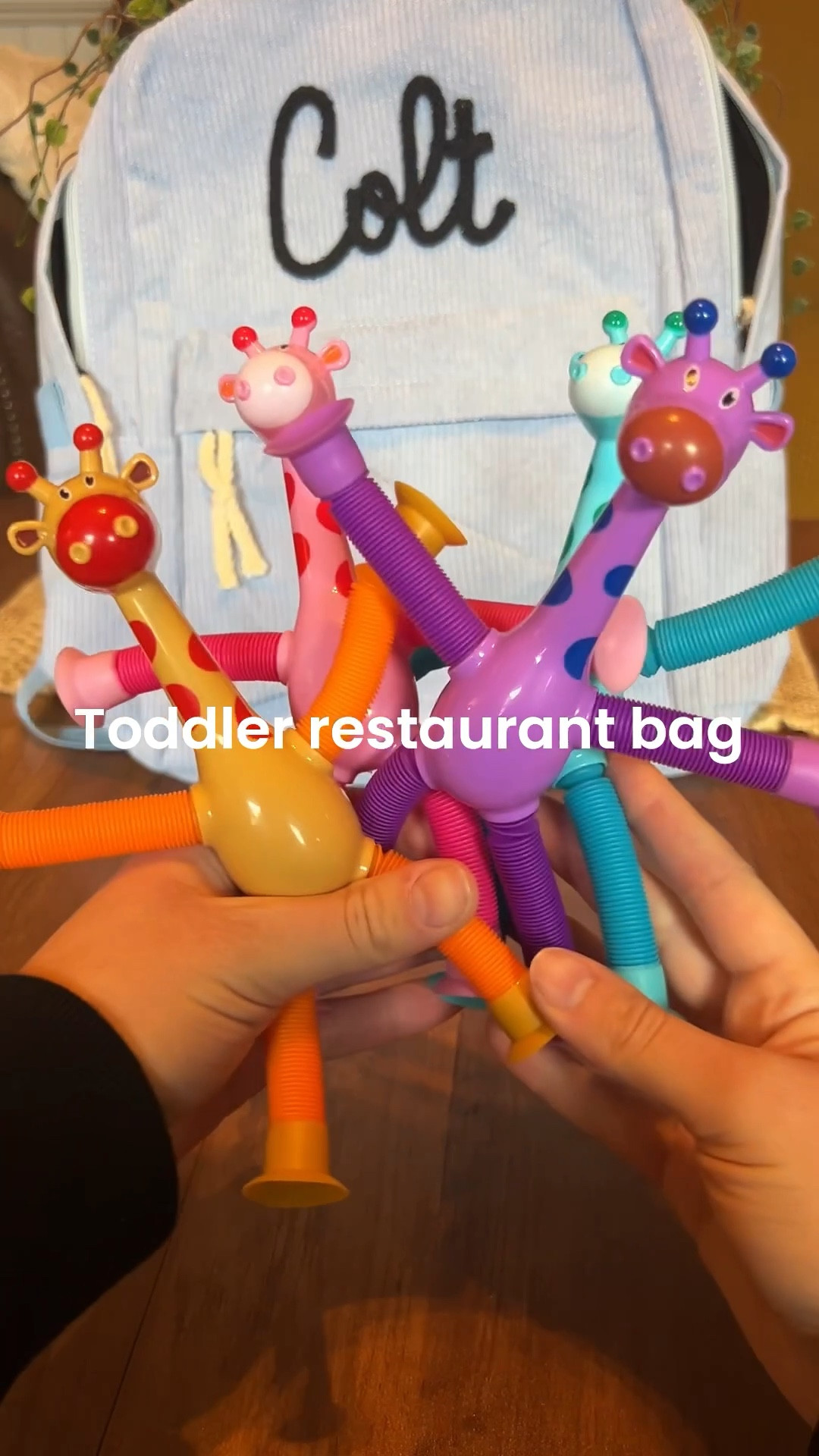 Toddler restaurant bag!! All the toys and gadgets to keep my toddler occupied when out and about!✨ 

#LTKKids #LTKGiftGuide #LTKBaby

#LTKGiftGuide #LTKBaby #LTKKids