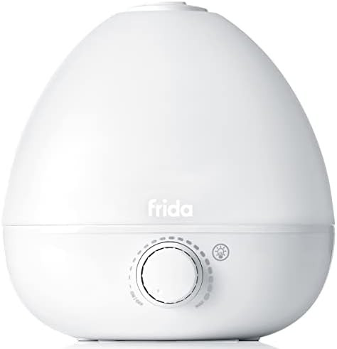Frida Baby Fridababy 3-in-1 Humidifier with Diffuser and Nightlight, White 1 Count (Pack of 1) | Amazon (US)