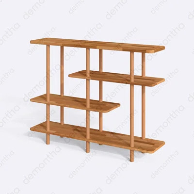 Palermo Low Bookcase – Modern Wooden Bookshelf For Living Room | Wayfair North America