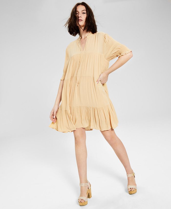 And Now This Women's Tiered Babydoll Dress & Reviews - Dresses - Women - Macy's | Macys (US)