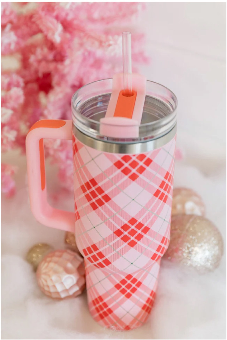 SIPPIN' PRETTY CHRISTMAS PLAID 40 OZ DRINK TUMBLER WITH LID AND STRAW
❤️
Use Code: November20 for 20% Off!

#LTKHoliday #LTKGiftGuide #LTKHolidaySale