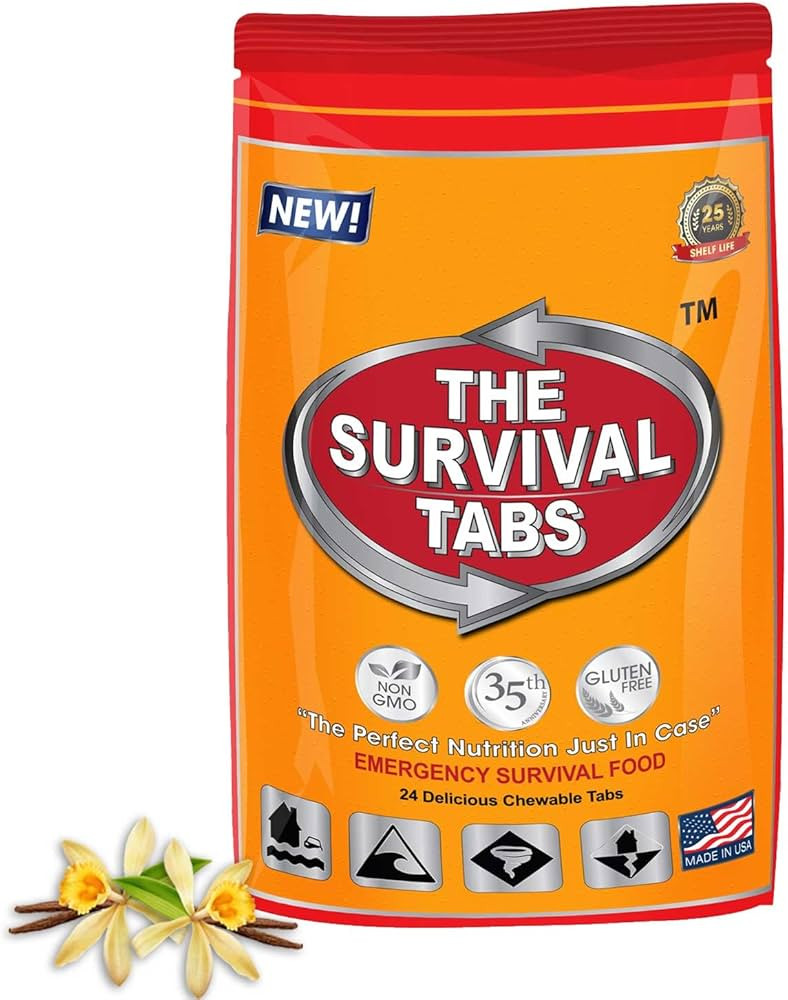 Remote Control Survival Tabs 2 Days Food Supply 24 Tabs Emergency Food Ration Survival Food Repla... | Amazon (US)
