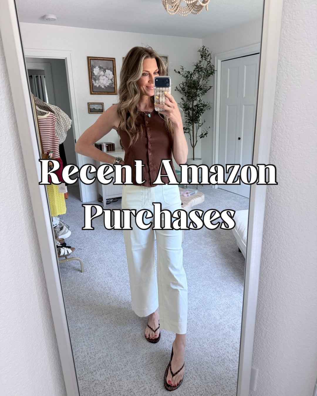 Amazon understood the assignment with this order 🤍☀️
White denim, fun spring and summer tops, and all the easy pieces I know I’ll be reaching for on repeat. There’s just something about fresh neutral staples mixed with fun seasonal finds that instantly puts me in a better mood ✨

Now excuse me while I build my entire warm weather wardrobe around these pieces 😂 Which item would you grab first?!