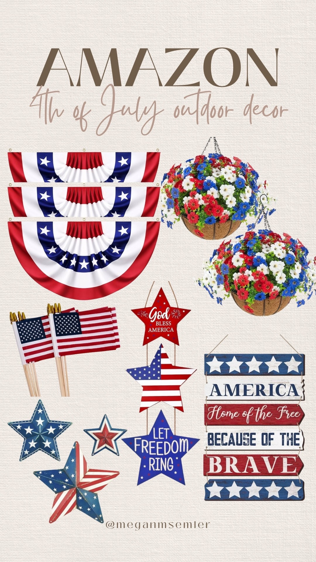 Amazon 4th of July outdoor decor

#LTKgrwm #LTKootd #LTKSeasonal