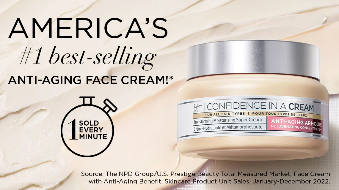 Confidence in a Cream Anti-Aging Hydrating Moisturizer - IT Cosmetics | IT Cosmetics (US)
