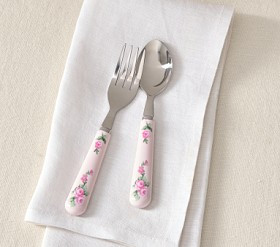 LoveShackFancy Valentine's Utensils | Pottery Barn Kids