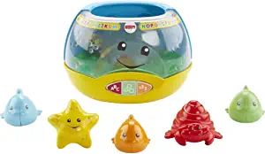 Fisher-Price Laugh & Learn Magical Lights Fishbowl, interactive baby toy with educational songs f... | Amazon (US)