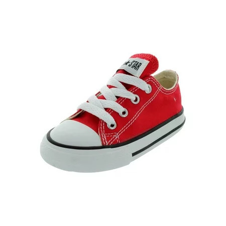 Converse Chuck Taylor All Star Low Top Infants/Toddlers Shoes Red 7j236 | Walmart (US)