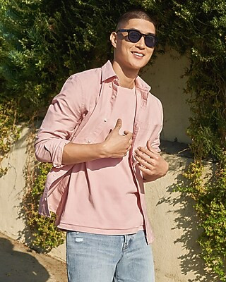 Logo Essential Crew Neck T-Shirt | Express