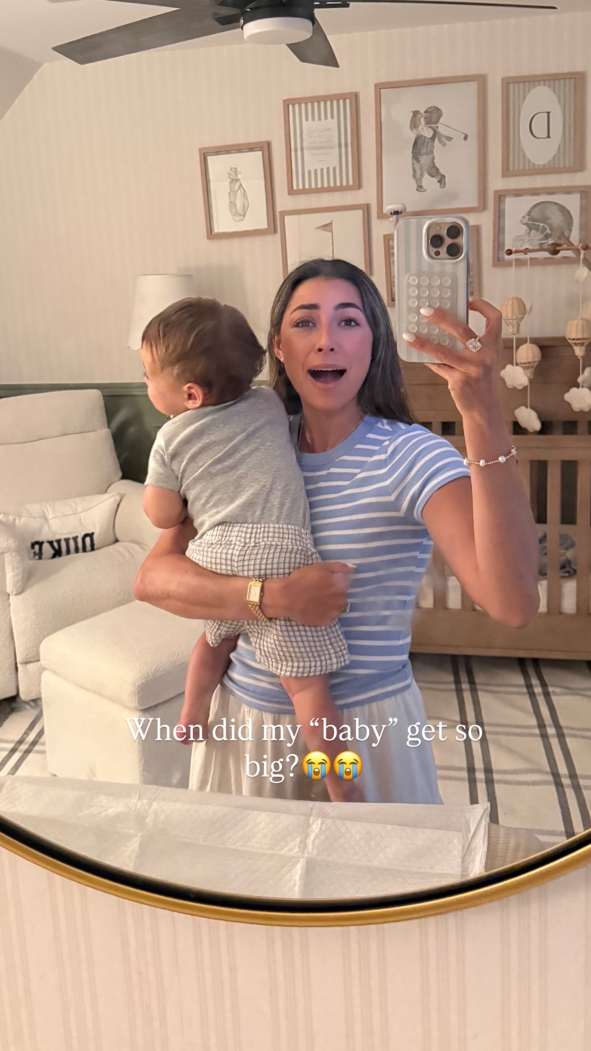 When did my “baby” get so big?😭😭

My snug crewneck is on sale and under $10 right now!! Also comes in SO many colors (solid and striped options).

#LTKSaleAlert #LTKootd #LTKSeasonal