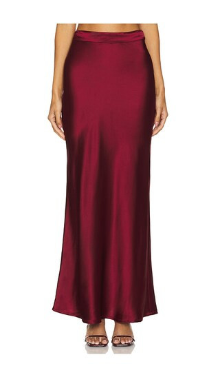 Usisi Sister Valentina Skirt in Red. - size L | Revolve Clothing (Global)