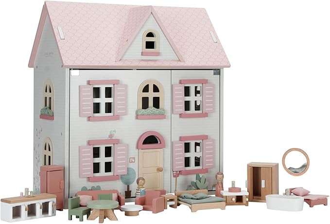 Little Dutch 7117 FSC Wooden Doll's House White | Amazon (UK)