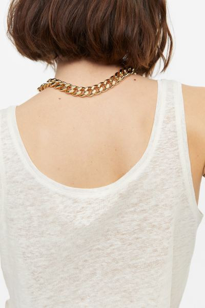 Linen Tank Top | H&M (US + CA)