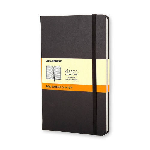 Moleskine Classic Notebook, Pocket, Ruled, Black, Hard Cover (3.5 x 5.5) | Barnes & Noble