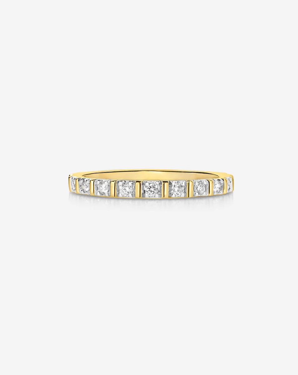 Fluted Diamond Band | Ring Concierge