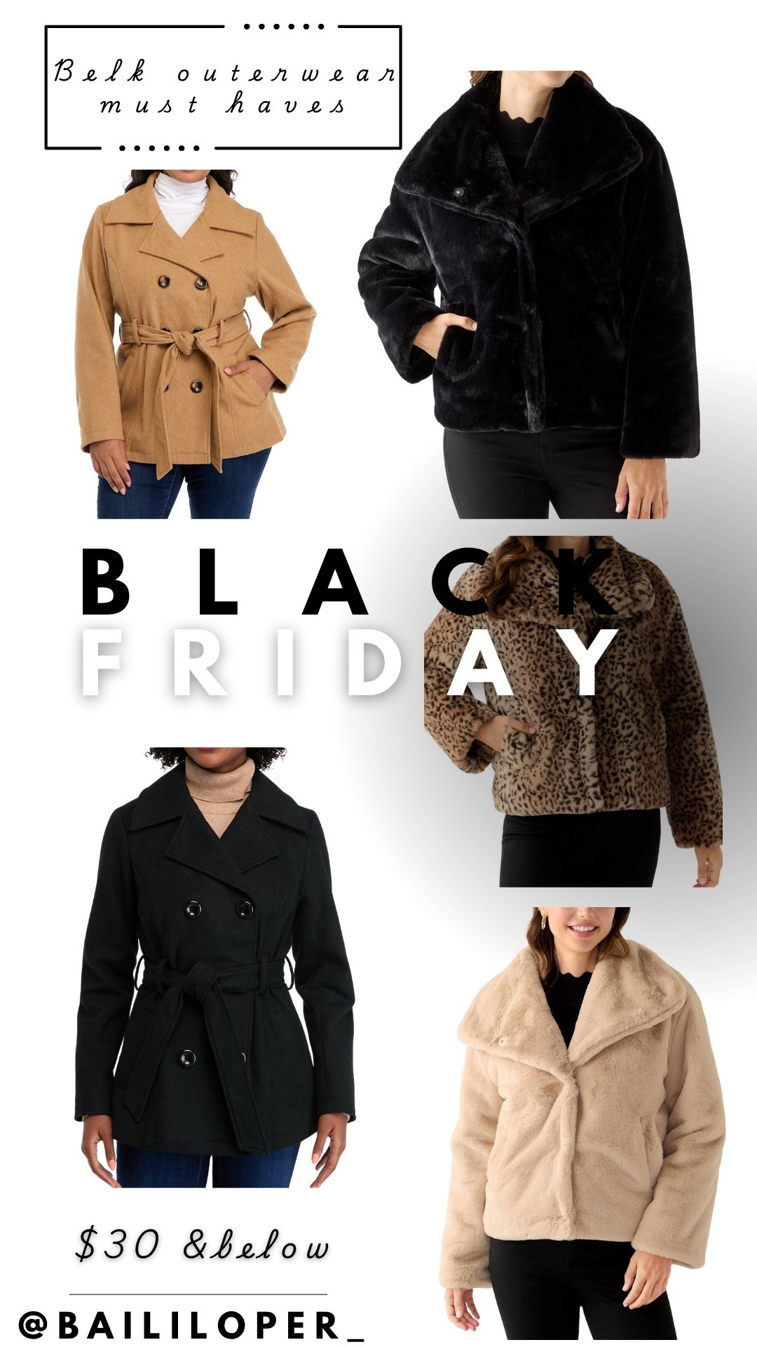 Belk Black Friday sale outerwear must haves!! 🧥👌 #blackfriday

#LTKCyberWeek #LTKSaleAlert #LTKHoliday