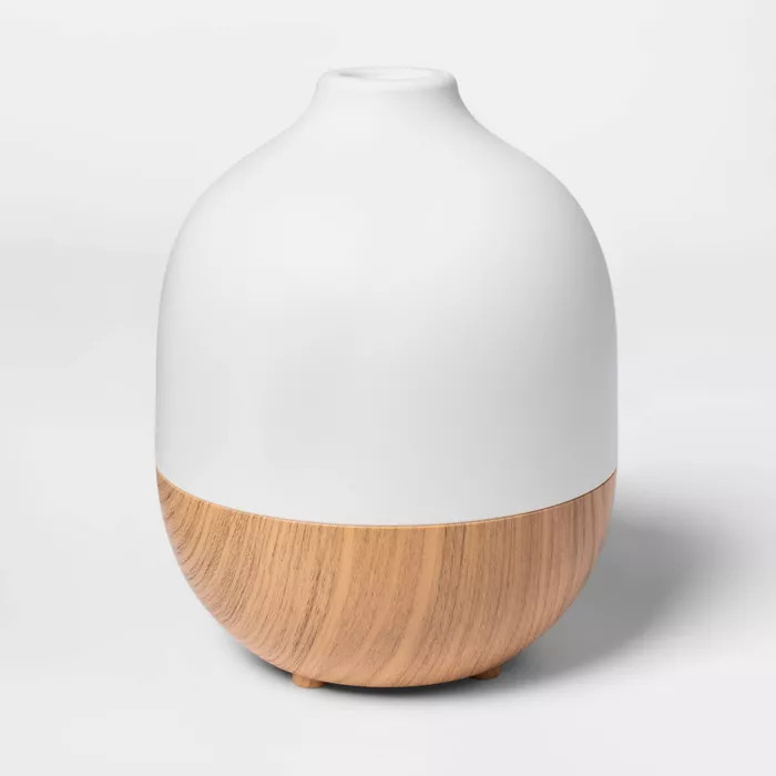 300ml Oil Diffuser White /Light Natural Woodgrain - Project 62™ | Target
