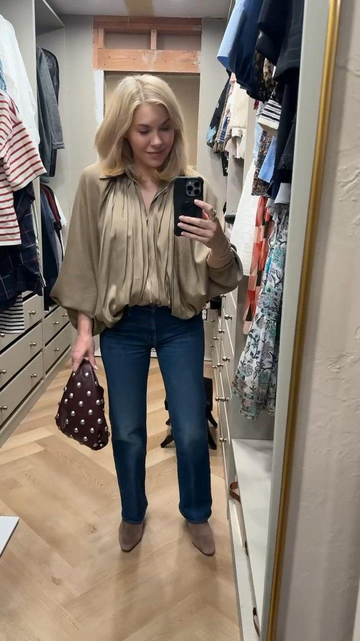 Chloe vibes top but make it Amazon 
Mother jeans 
#ltkitbag
#ltkshoecrush

#LTKFindsUnder50 #LTKdayinmylife #LTKvlog
