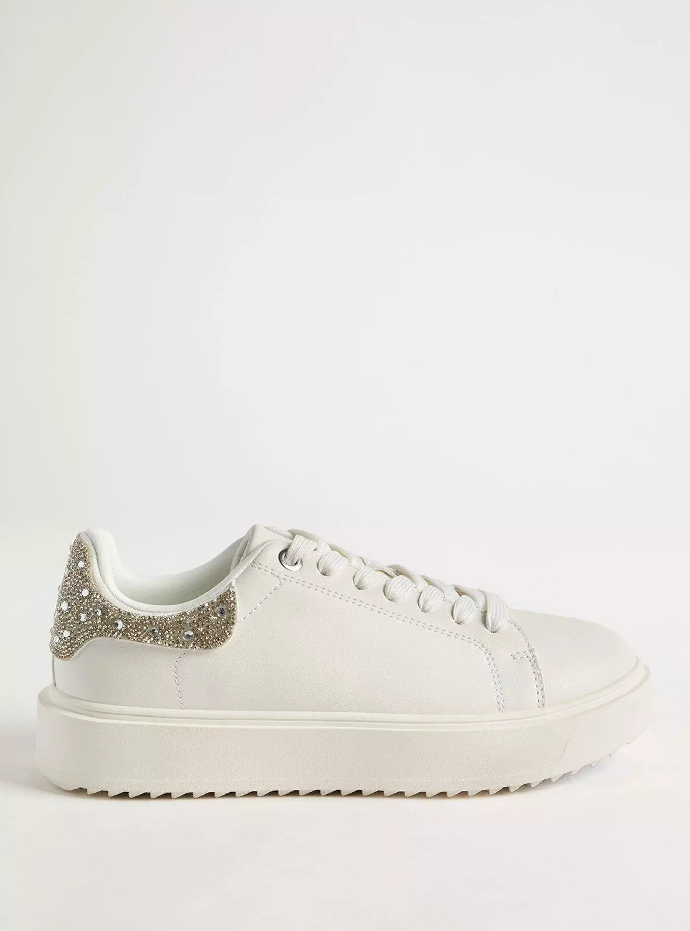 Embellished Lace-Up Sneaker (WW) | Torrid (US & Canada)