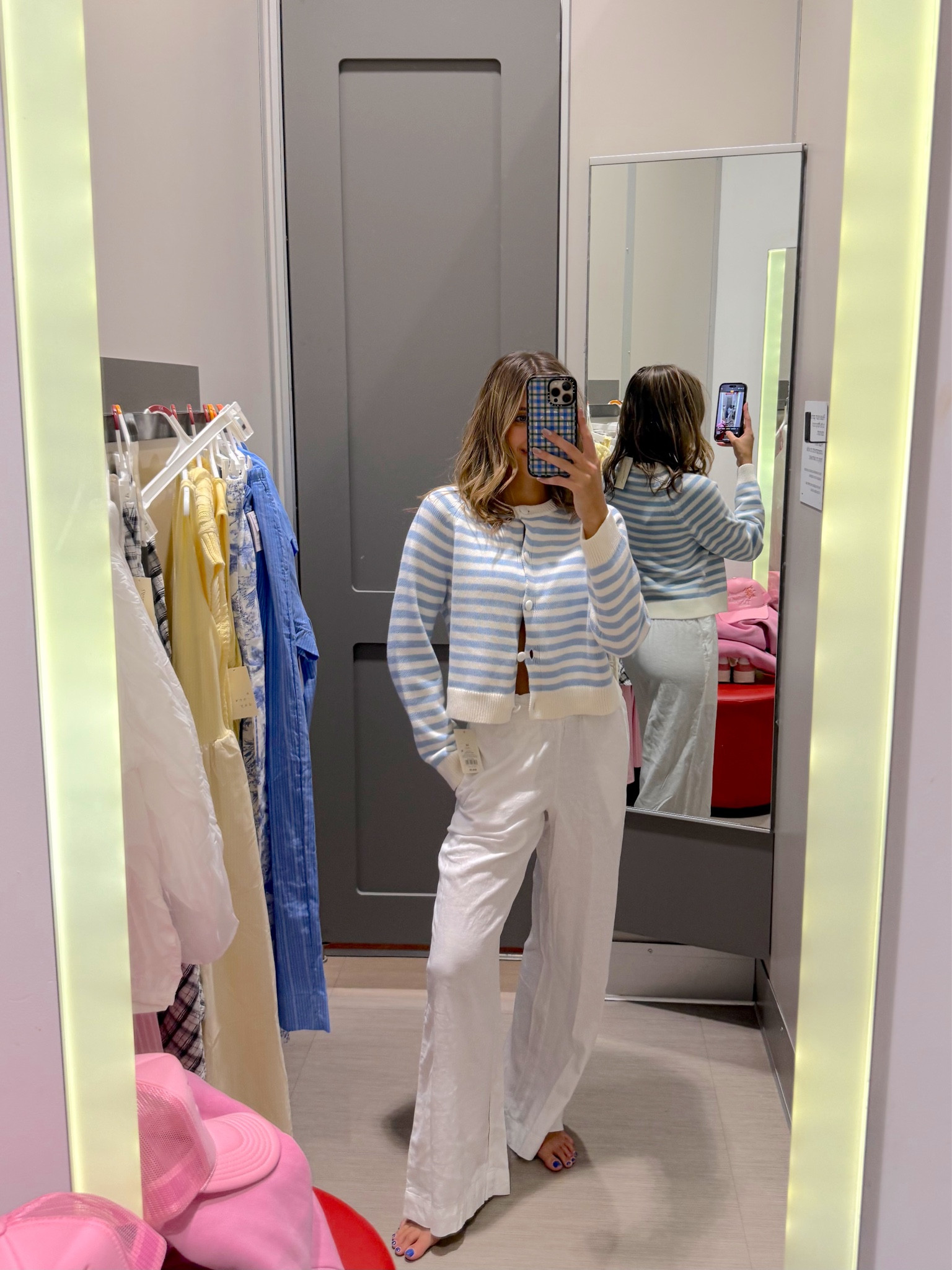 spring outfit ideas from targets new arrivals 💛 wearing an XS in these linen pants 