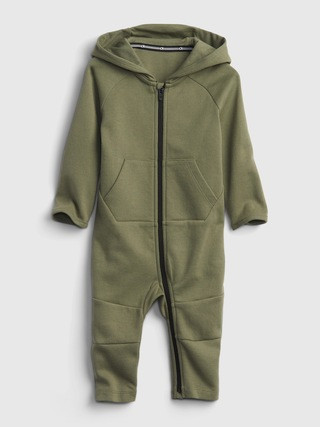 Baby GapFit Brushed Tech Jersey One-Piece | Gap (US)