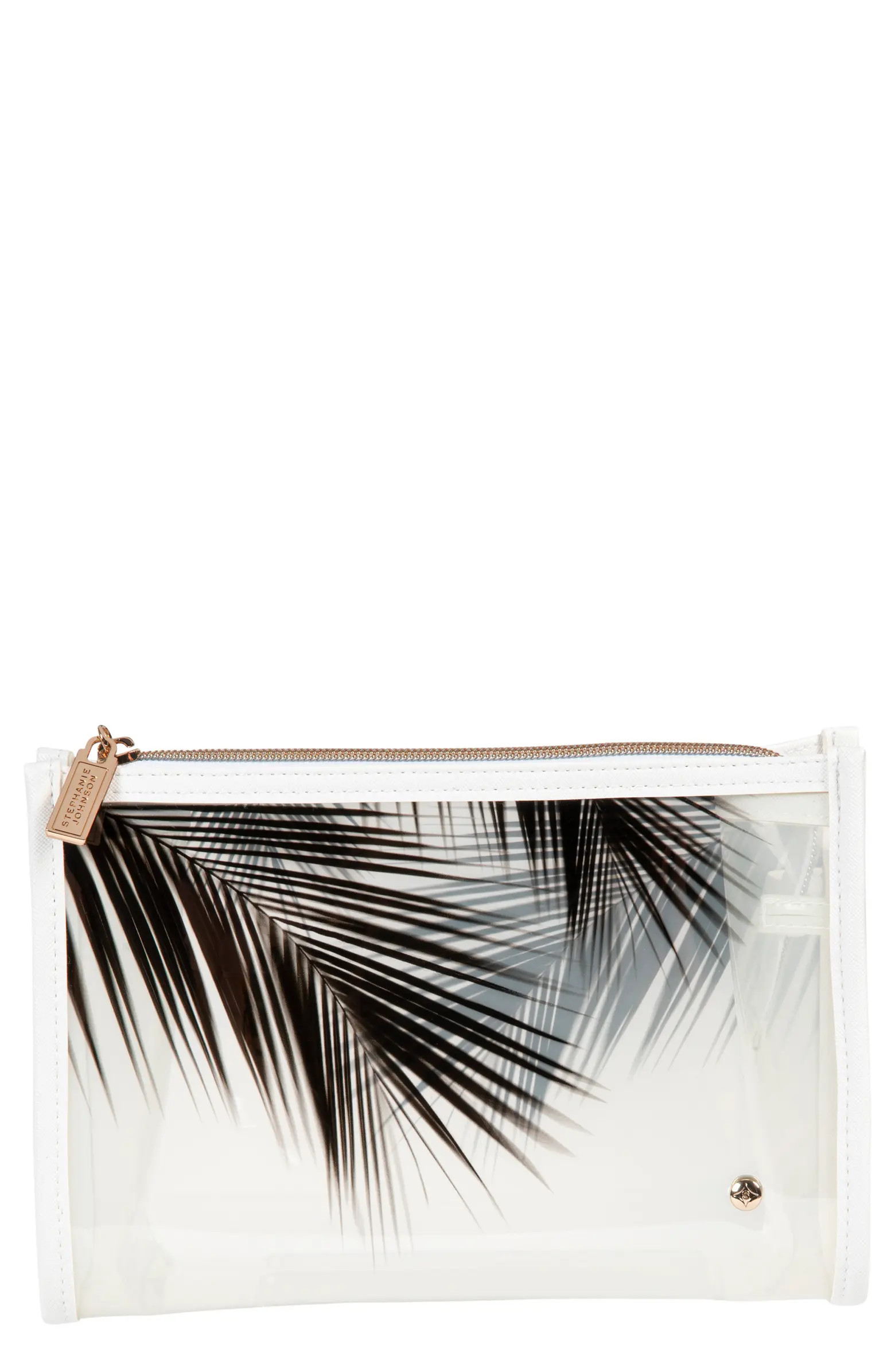 Stephanie Johnson Miami Palm Medium Makeup Bag | Nordstrom | Nordstrom
