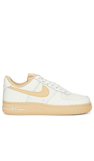 Air Force 1 '07 Sneaker in Sail, Sesame, & Vintage Green | Revolve Clothing (Global)