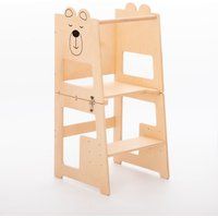 Montessori Tower, Adjustable, Folding Toddler Tower, Foldable Kitchen Helper, Step Stool, Helper | Etsy (US)