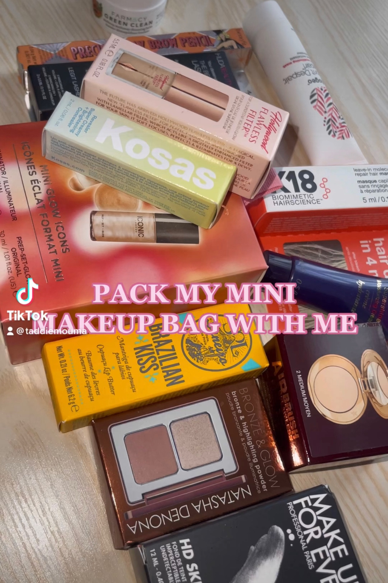 Mini Makeup Bag 🫶🏼 All minis from Sephora!! 

#LTKBeautySale #LTKGiftGuide #LTKbeauty