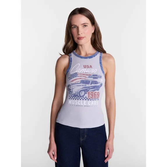 Chevrolet Camaro Women's Graphic Tank Top, Sizes XXS-XXL | Walmart (US)