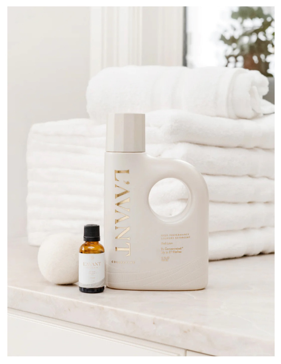 The new L’avant laundry collection just launched! 😍 Plant-based and high-performing laundry detergents, oils, and accessories. Clean ingredients with no bleach, dyes, phthalates, phosphates, or parabens 🙌 spring cleaning, chic minimal aesthetic, laundry room refresh 

Save 20% on your order with code: thedecordiet (exclusions apply) 

#LTKsalealert #LTKunder50 #LTKhome