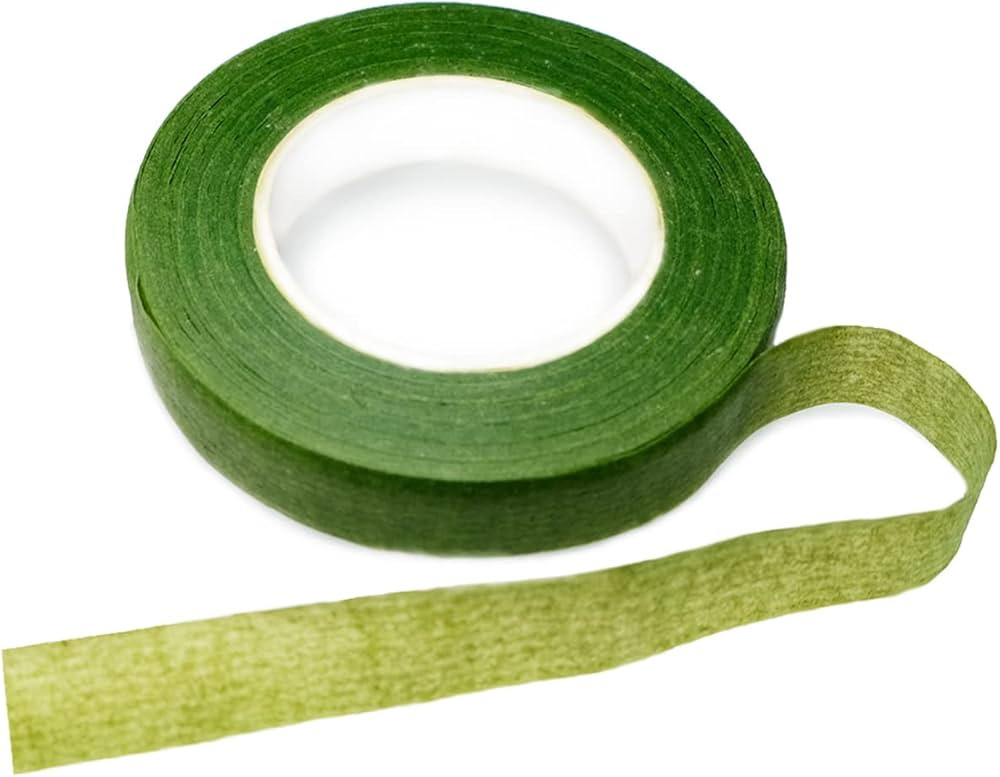 BEADNOVA Floral Tape 1/2inch Flower Tape Green Floral Tape for Bouquets Floral Arranging Stem Wra... | Amazon (US)