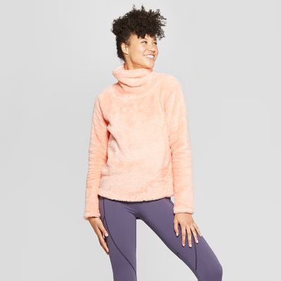 Women's Sherpa Cowl Neck Pullover - JoyLab™ | Target