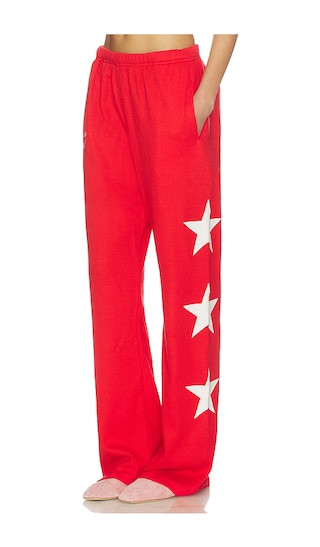 You're A Star Wide Leg Sweatpants in Red | Revolve Clothing (Global)