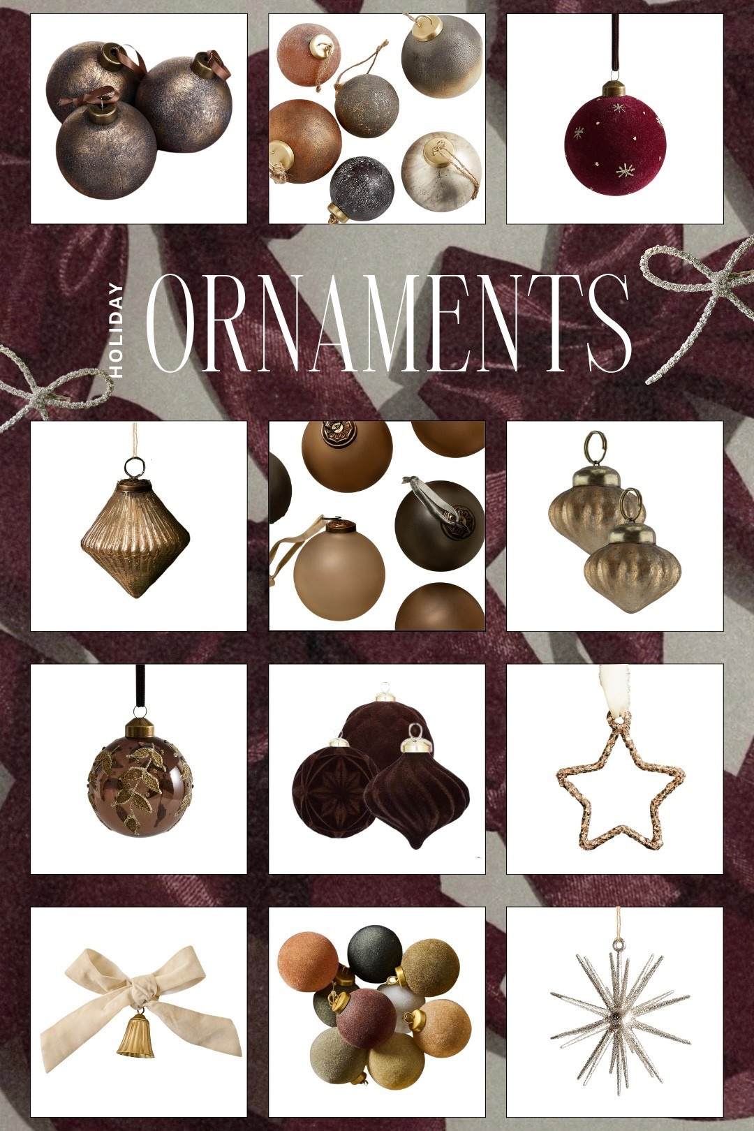Christmas tree ornaments | neutral holiday decor, neutral christmas tree, beige ornaments, white ornaments, gold ornaments, glass ornaments, minimal holiday style, modern christmas decor, winter home decor, holiday home styling, cozy neutral home, minimalist holiday, christmas tree inspiration, holiday decorating ideas, timeless christmas style, home aesthetic, neutral tones, natural textures, holiday season decor

#LTKFindsUnder50 #LTKHoliday #LTKHome