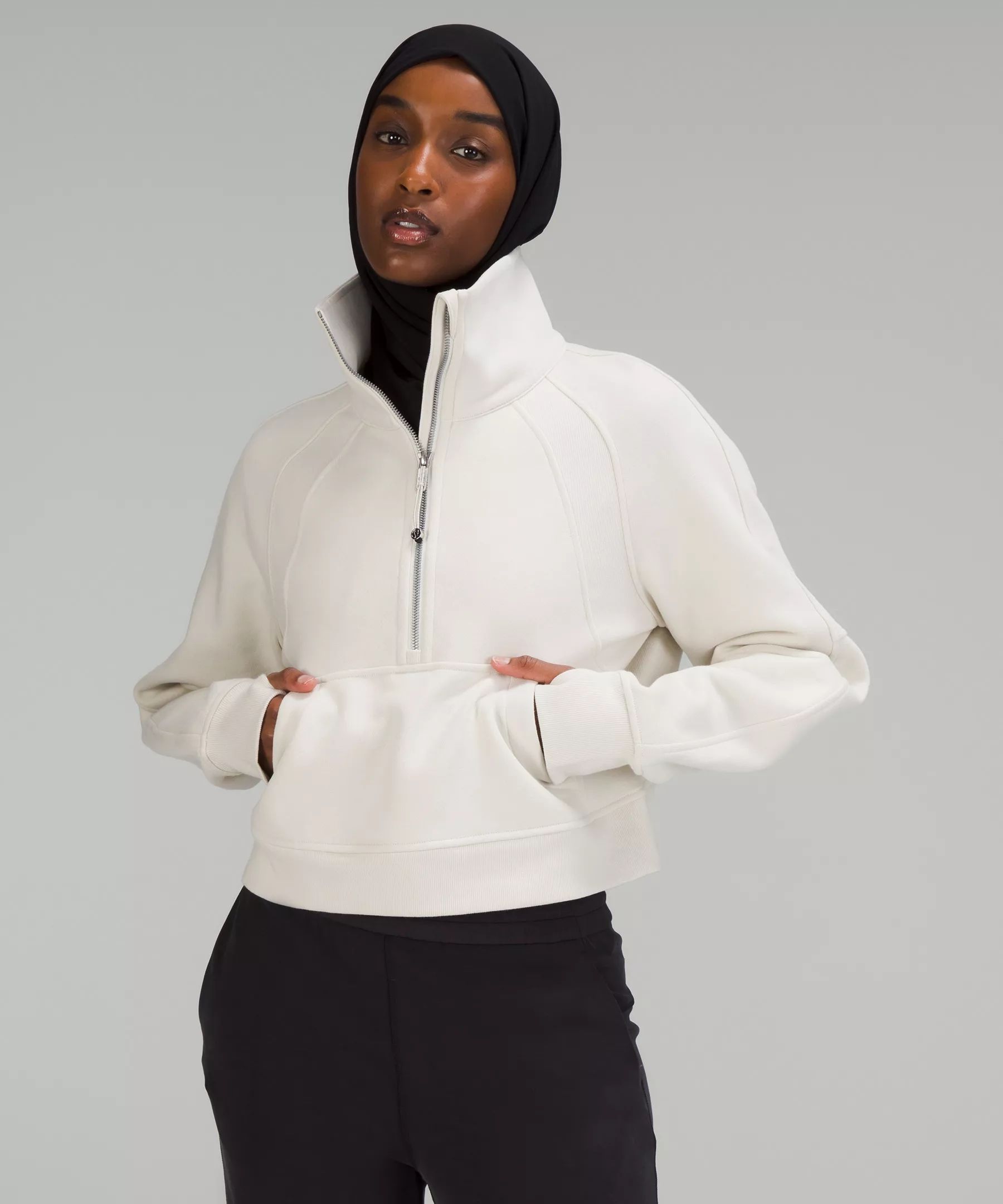 Scuba Oversized Funnel Neck Half Zip | Women's Hoodies & Sweatshirts | lululemon | Lululemon (US)