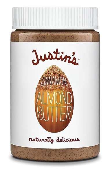 Justin's Cinnamon Almond Butter, No Stir, Gluten-free, Non-GMO, Responsibly Sourced, 16 Ounce Jar | Amazon (US)
