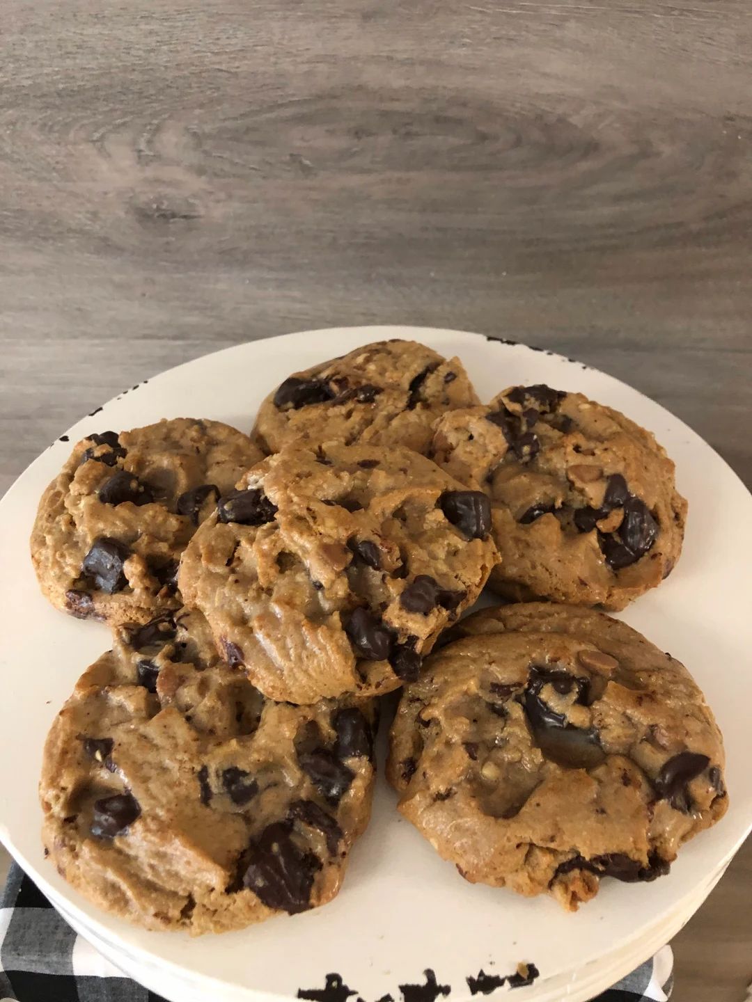 Fake Faux Cookies Set of 6 Chocolate Chip Fake  Cookies Primitive Farmhouse Fake Faux Cookies Sta... | Etsy (US)