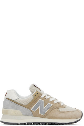 Beige Lunar New Year 574 Sneakers | SSENSE