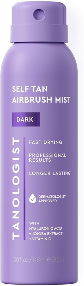 Tanologist Self Tan Airbrush Mist- Dark, 5 fl. oz/148 ml Bottle | Amazon (US)