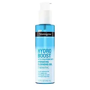 Neutrogena Hydro Boost Fragrance-Free Hydrating Facial Cleansing Gel with Hyaluronic Acid, Daily ... | Amazon (US)