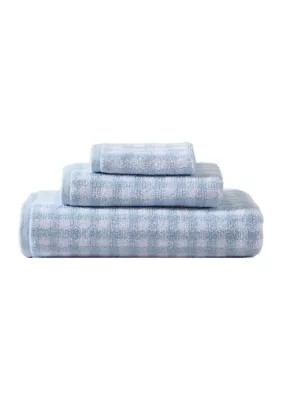Laura Ashley Ginny 100% Cotton Terry 3 Piece Towel Set 3 Pc Towel Set | Belk