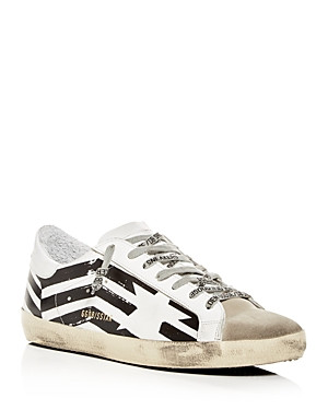 Golden Goose Deluxe Brand Men's Superstar Leather Flag Low-Top Sneakers | Bloomingdale's (US)