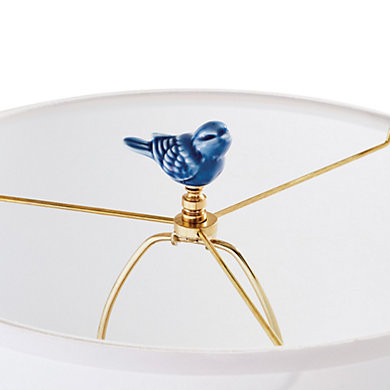 Porcelain Bird Lamp Finial | Ballard Designs, Inc.