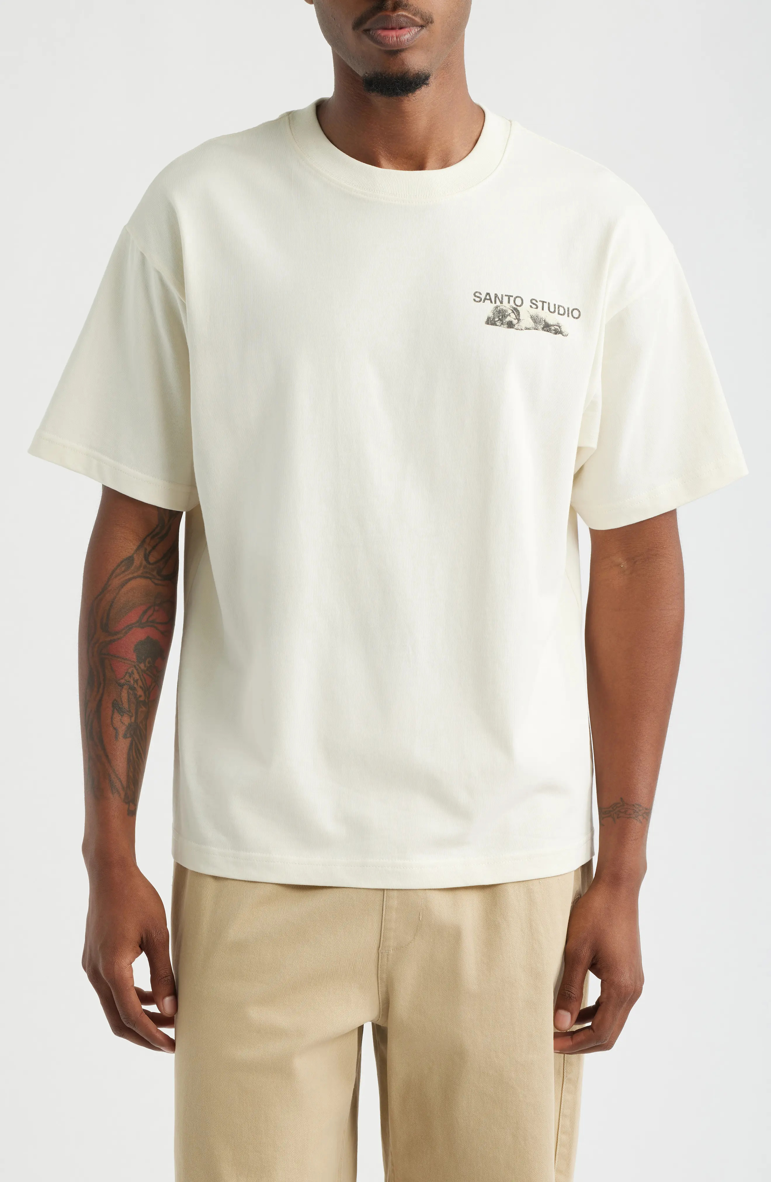 TNH Sleepy Dog Cotton Graphic T-Shirt (Men) | Nordstrom | Nordstrom