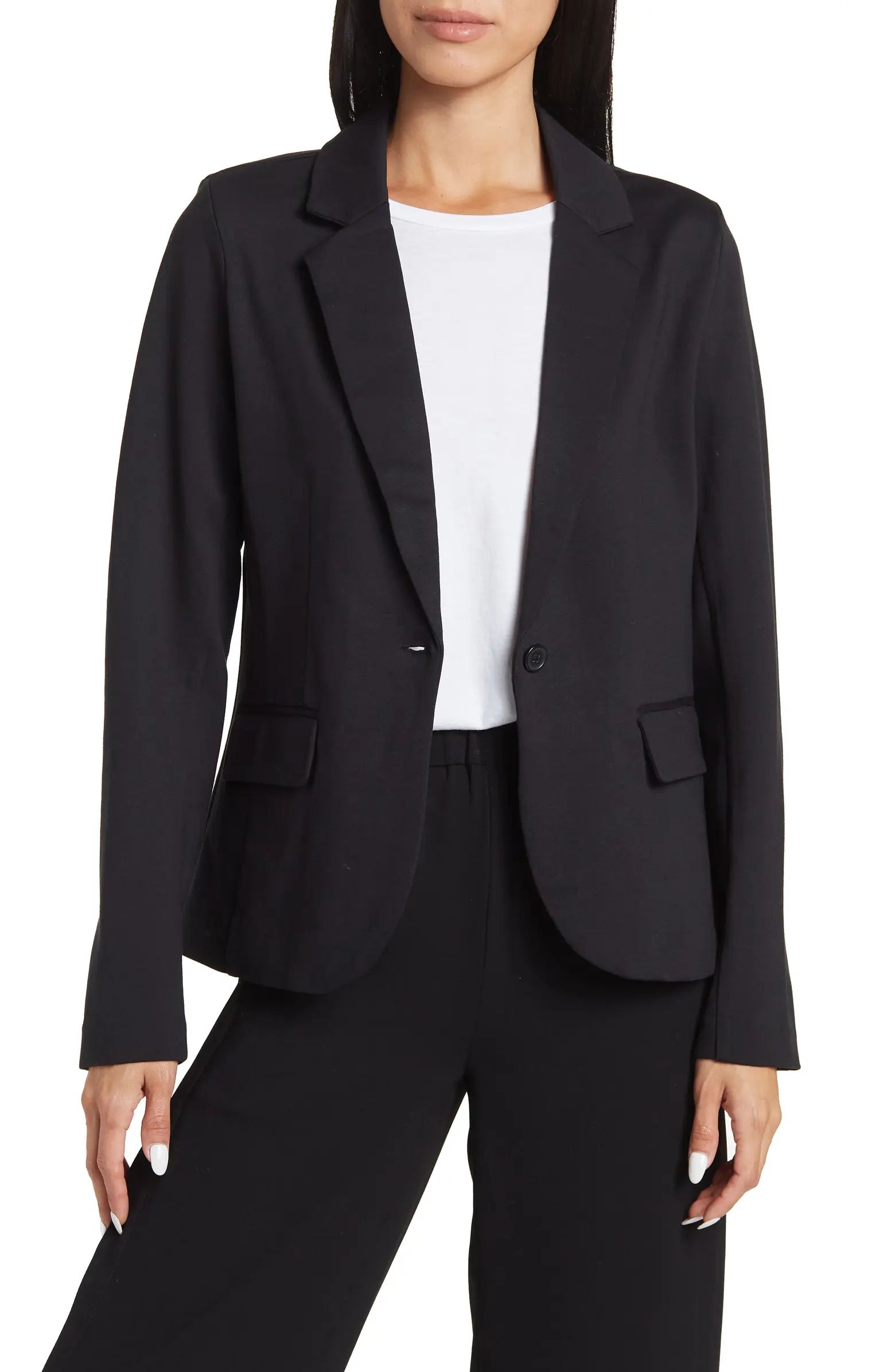 Essential Ponte Blazer | Nordstrom Rack