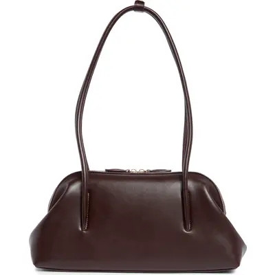 JW PEI Aveline Faux Leather Shoulder Bag in Dark Brown at Nordstrom | Nordstrom