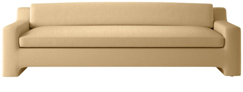 Durant Modern Tan Sofa + Reviews | CB2 | CB2